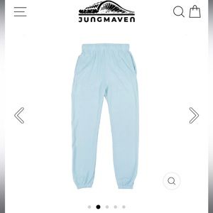 Jungmaven Classic sweatpants XS in Ether Blue